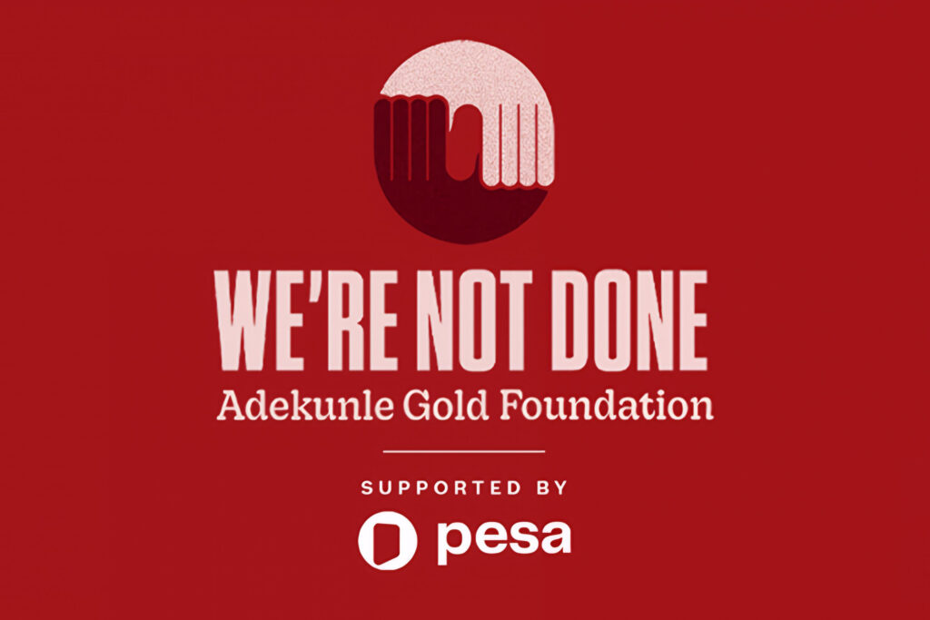 adekunle gold foundation pesa commit 20000 to sickle cell