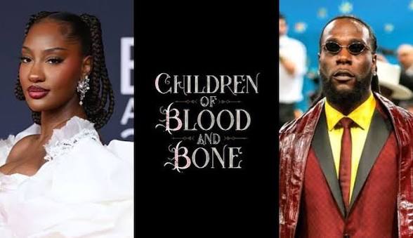 burna boy tems tease children of blood and bone song