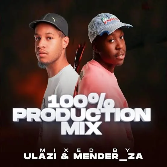 ULazi – 100% Production Mix ft Mender_ZA cover artwork