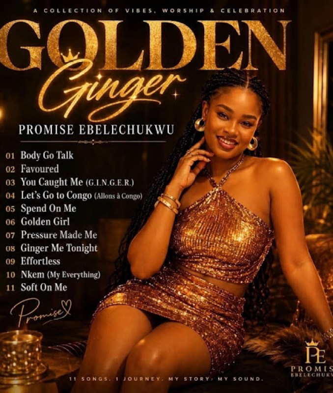Promise Ebelechukwu – You Caught Me (G.I.N.G.E.R) cover artwork