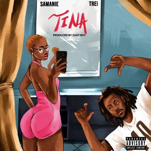 Samanie – TINA Ft Trei cover artwork