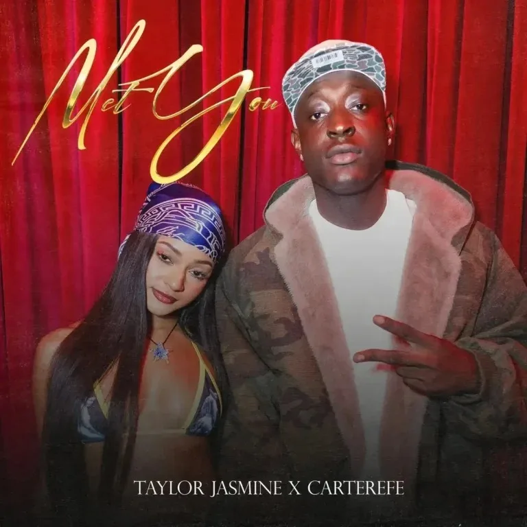 Taylor Jasmine – Met You ft. Carterefe cover artwork
